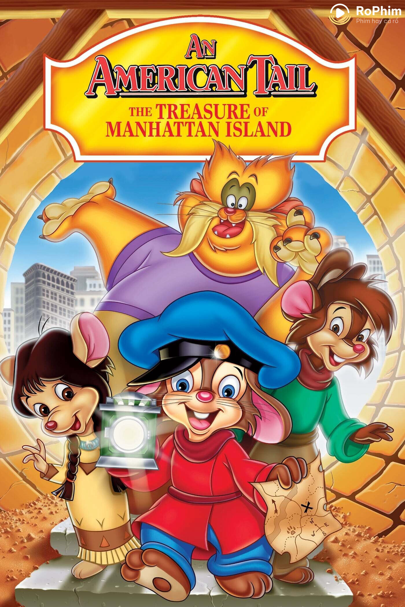 Chú Chuột Mỹ 3 Kho Báu Đảo Manhattan