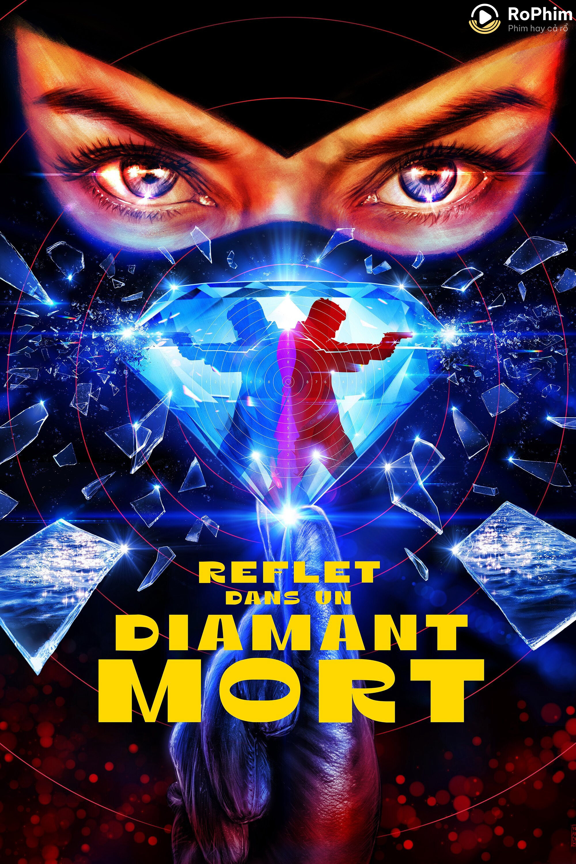 Hình ảnh phản chiếu trong viên kim cương đã chết